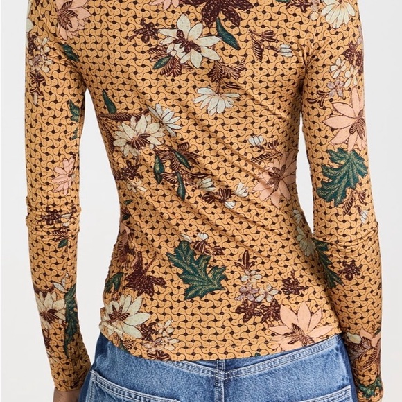 Ulla Johnson print long-sleeved top - XL - Picture 5 of 10